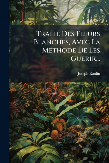 Traité Des Fleurs Blanches, Avec La Methode De Les Guerir...