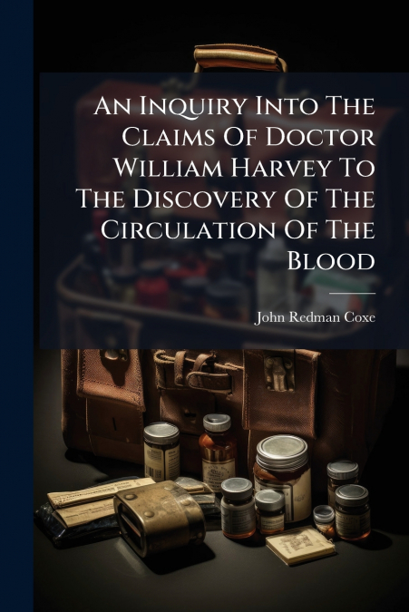 An Inquiry Into The Claims Of Doctor William Harvey To The Discovery Of The Circulation Of The Blood