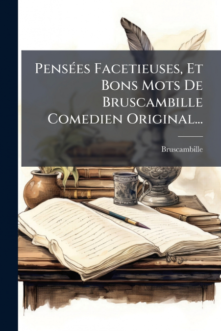 Pensées Facetieuses, Et Bons Mots De Bruscambille Comedien Original...