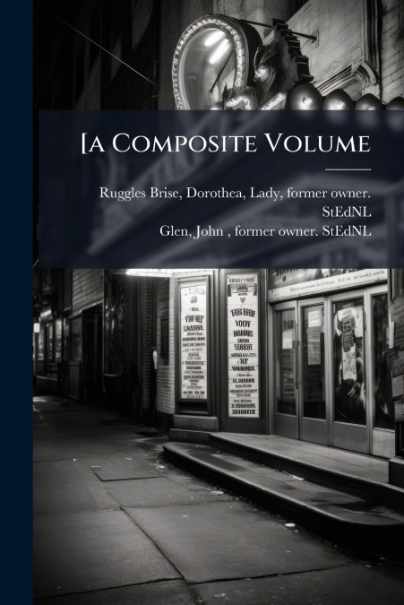 [a Composite Volume