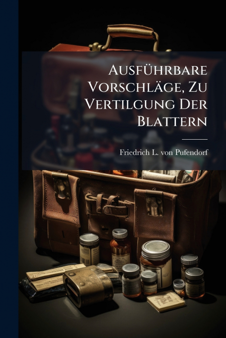 Ausführbare Vorschläge, Zu Vertilgung Der Blattern