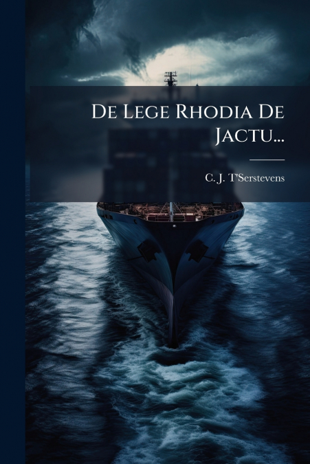De Lege Rhodia De Jactu...