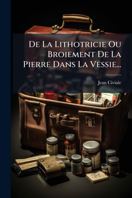 De La Lithotricie Ou Broiement De La Pierre Dans La Vessie...