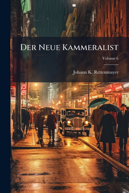 Der Neue Kammeralist