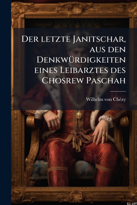 Der letzte Janitschar, aus den Denkwürdigkeiten eines Leibarztes des Chosrew Paschah