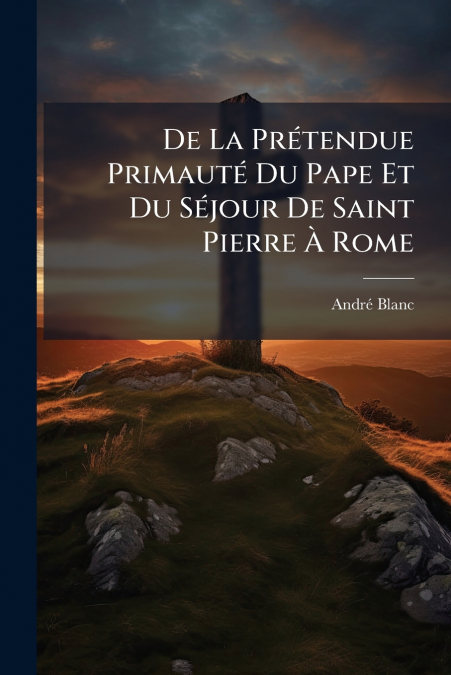 De La Prétendue Primauté Du Pape Et Du Séjour De Saint Pierre À Rome