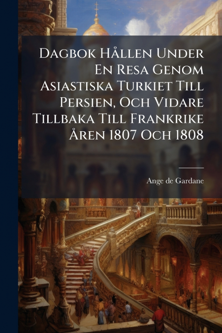 Dagbok Hållen Under En Resa Genom Asiastiska Turkiet Till Persien, Och Vidare Tillbaka Till Frankrike Åren 1807 Och 1808