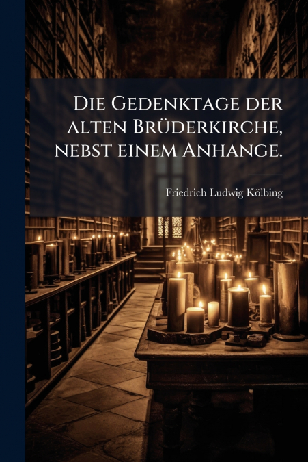 Die Gedenktage der alten Brüderkirche, nebst einem Anhange.