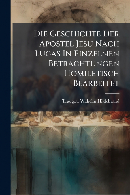 Die Geschichte Der Apostel Jesu Nach Lucas In Einzelnen Betrachtungen Homiletisch Bearbeitet