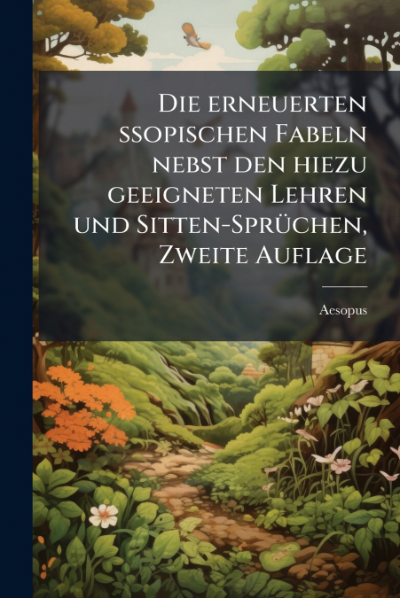 Die erneuerten ssopischen Fabeln nebst den hiezu geeigneten Lehren und Sitten-Sprüchen, Zweite Auflage