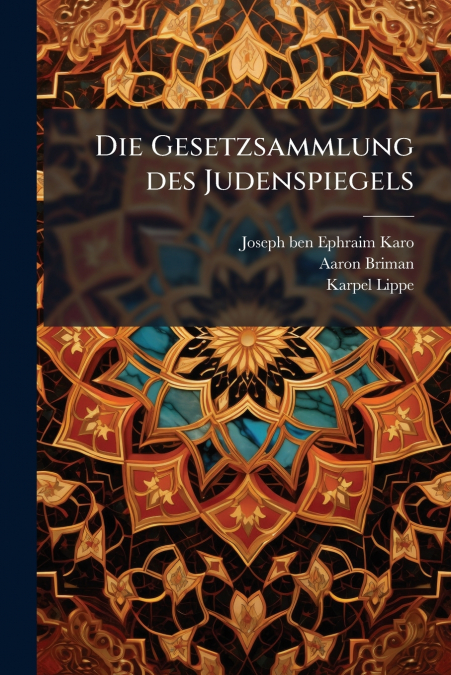 Die Gesetzsammlung des Judenspiegels