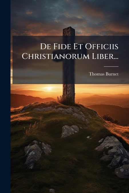 De Fide Et Officiis Christianorum Liber...