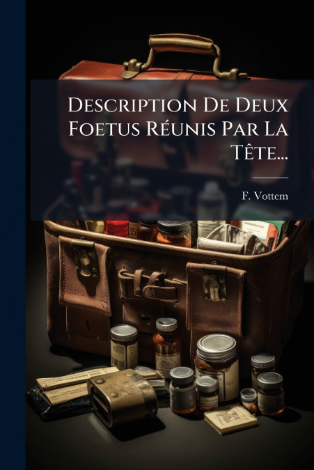 Description De Deux Foetus Réunis Par La Tête...