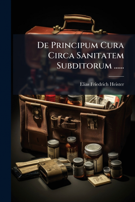De Principum Cura Circa Sanitatem Subditorum ......