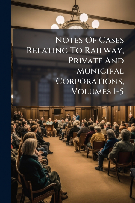 Notes Of Cases Relating To Railway, Private And Municipal Corporations, Volumes 1-5