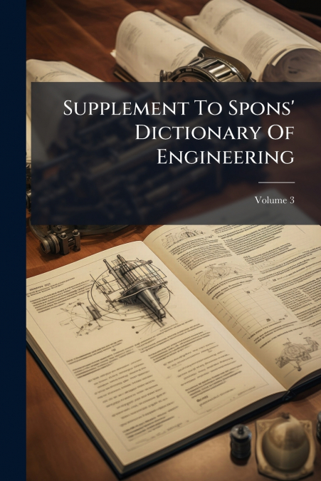Supplement To Spons’ Dictionary Of Engineering