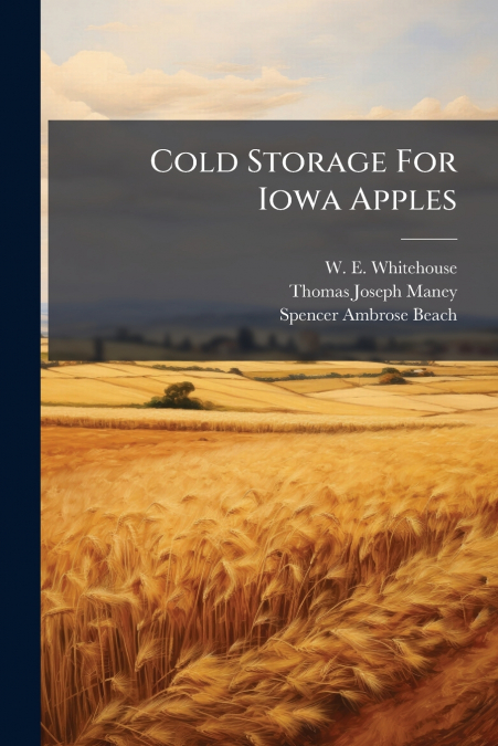 Cold Storage For Iowa Apples
