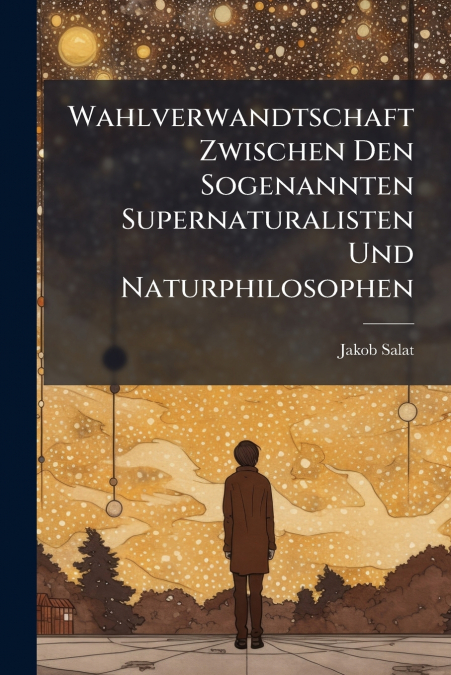 Wahlverwandtschaft Zwischen Den Sogenannten Supernaturalisten Und Naturphilosophen
