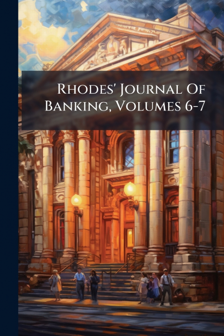 Rhodes’ Journal Of Banking, Volumes 6-7