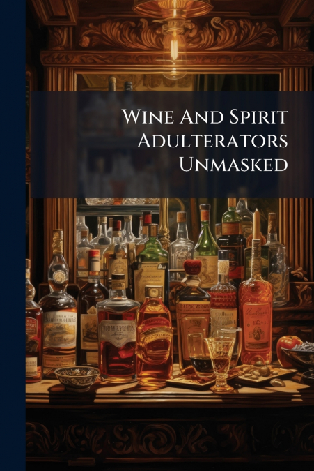 Wine And Spirit Adulterators Unmasked