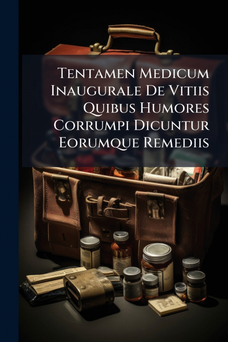 Tentamen Medicum Inaugurale De Vitiis Quibus Humores Corrumpi Dicuntur Eorumque Remediis