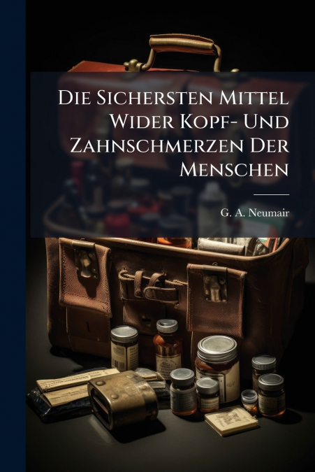 Die Sichersten Mittel Wider Kopf- Und Zahnschmerzen Der Menschen