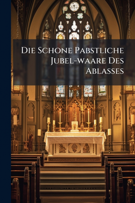 Die Schone Pabstliche Jubel-waare Des Ablasses