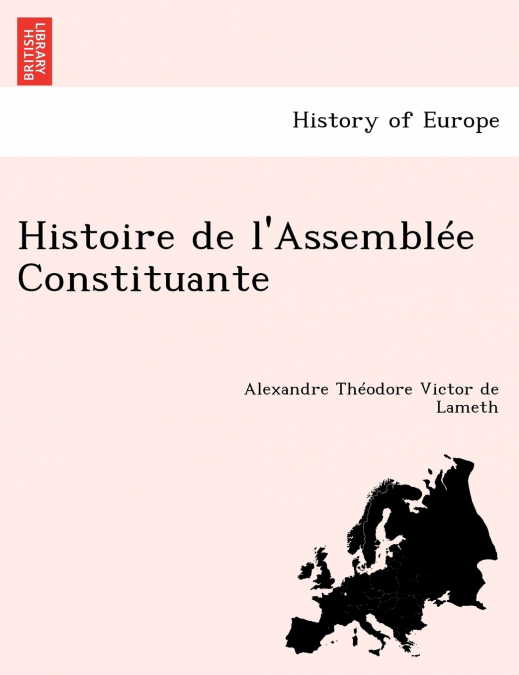 Histoire de l’Assemblée Constituante