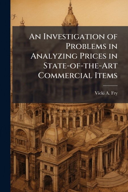 An Investigation of Problems in Analyzing Prices in State-of-the-Art Commercial Items
