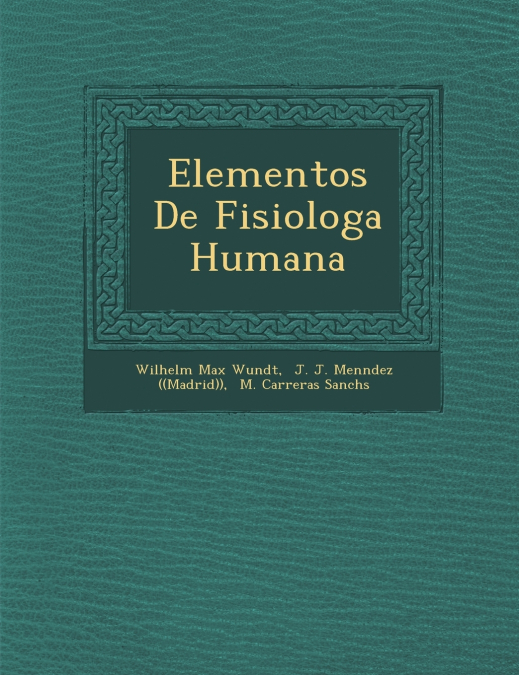Elementos De Fisiolog�a Humana