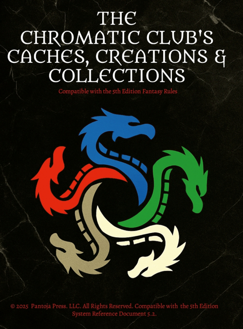 The Chromatic Club’s Caches, Creations & Collections