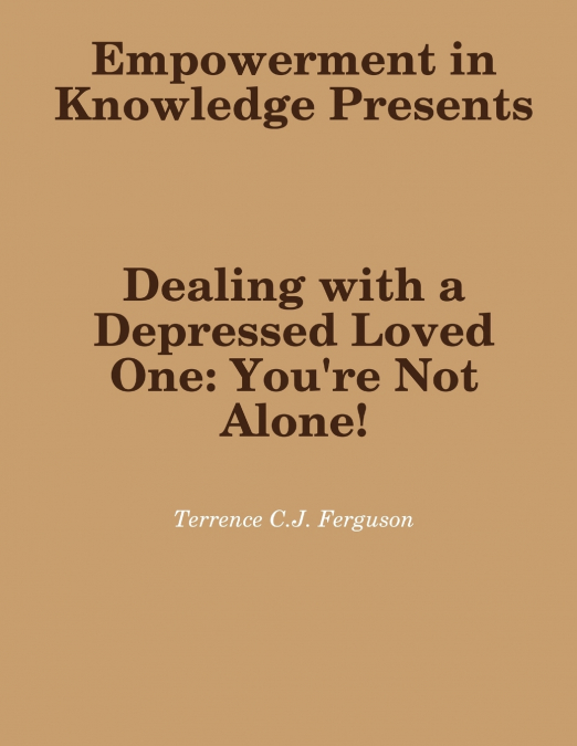 Dealing With a Depressed Family Member