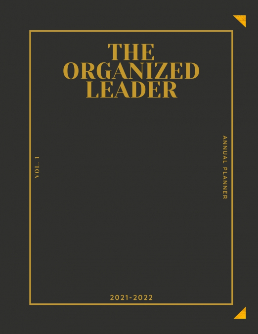 The Organized Leader Planner