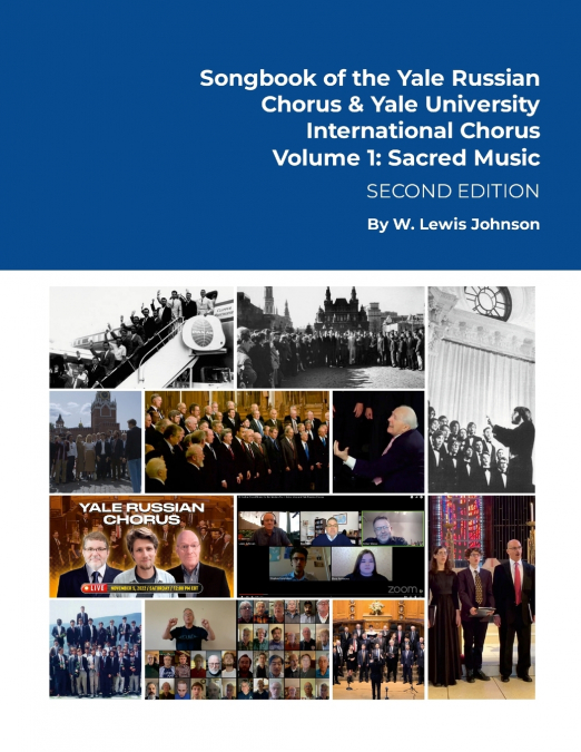 Songbook of the Yale Russian Chorus & the Yale International Chorus Volume 1