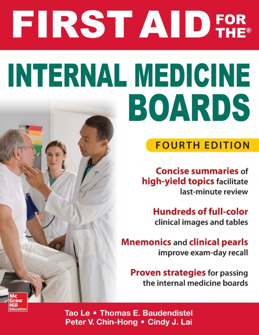 First Aid for the Internal Medicine Boards, Fourth Edition