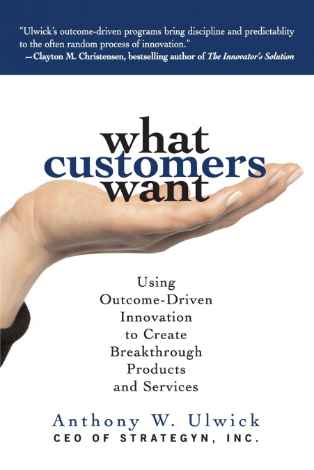 WHAT CUSTOMERS WANT (PB)