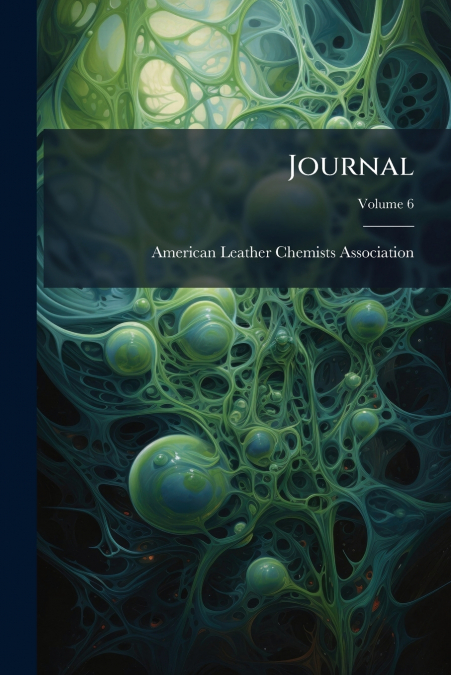 Journal; Volume 6