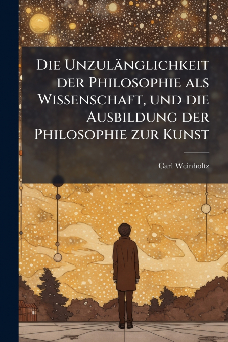 Die Unzulänglichkeit der Philosophie als Wissenschaft, und die Ausbildung der Philosophie zur Kunst