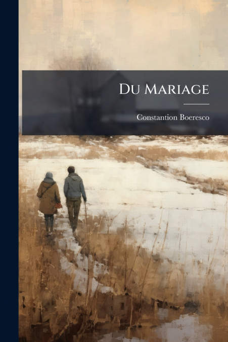 Du Mariage