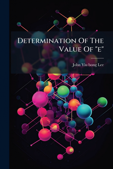 Determination Of The Value Of 'e'