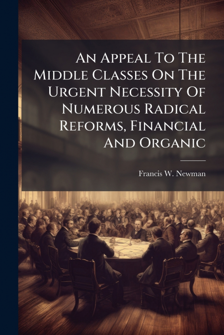 An Appeal To The Middle Classes On The Urgent Necessity Of Numerous Radical Reforms, Financial And Organic