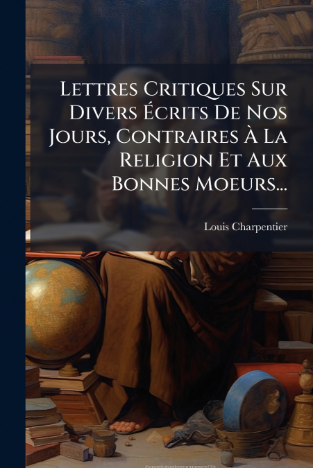 Lettres Critiques Sur Divers Écrits De Nos Jours, Contraires À La Religion Et Aux Bonnes Moeurs...