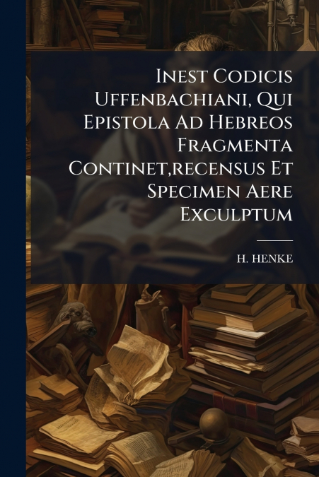 Inest Codicis Uffenbachiani, Qui Epistola Ad Hebreos Fragmenta Continet,recensus Et Specimen Aere Exculptum