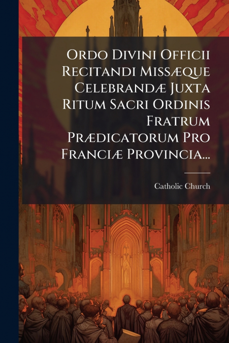 Ordo Divini Officii Recitandi Missæque Celebrandæ Juxta Ritum Sacri Ordinis Fratrum Prædicatorum Pro Franciæ Provincia...