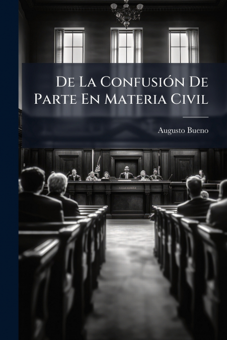 De La Confusión De Parte En Materia Civil