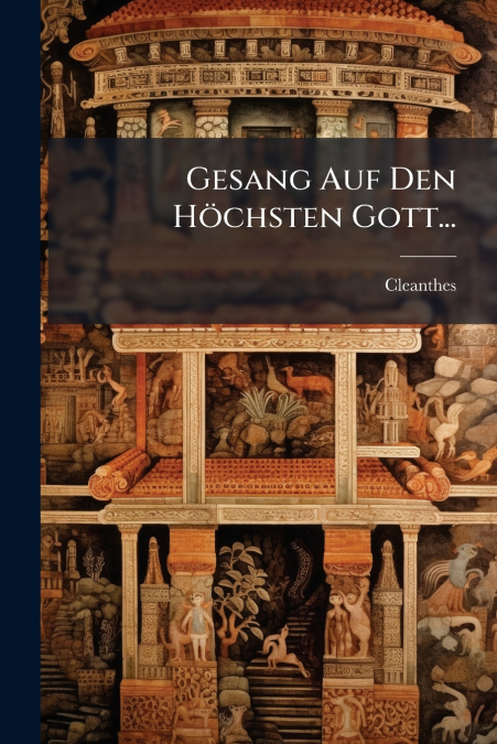 Gesang Auf Den Höchsten Gott...