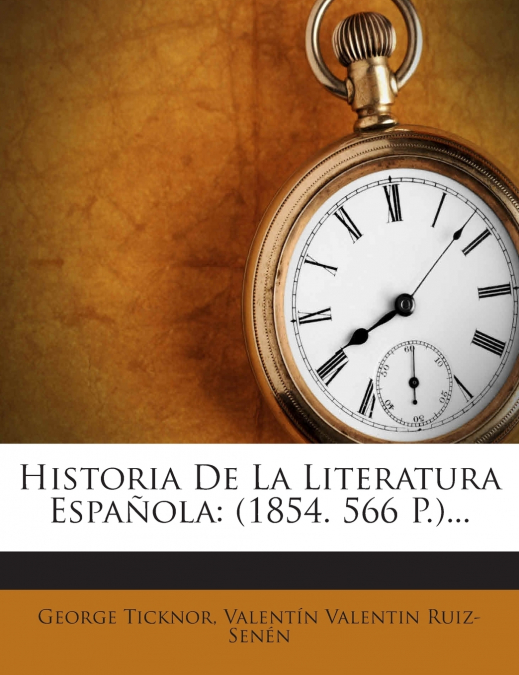 Historia De La Literatura Española