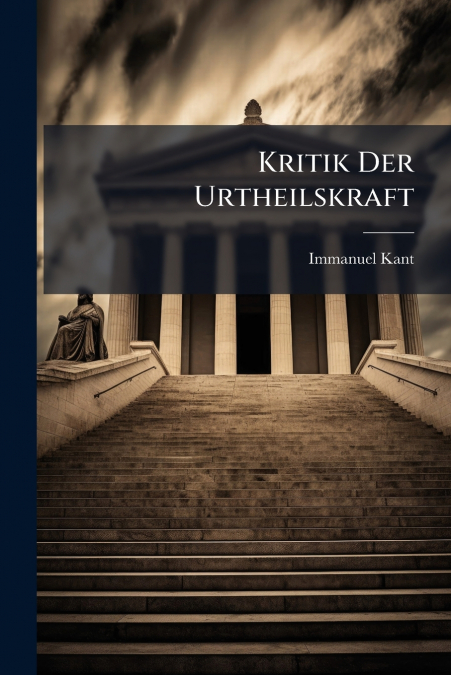 Kritik Der Urtheilskraft