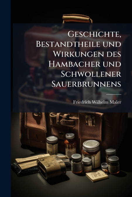 Geschichte, Bestandtheile und Wirkungen des Hambacher und Schwollener Sauerbrunnens