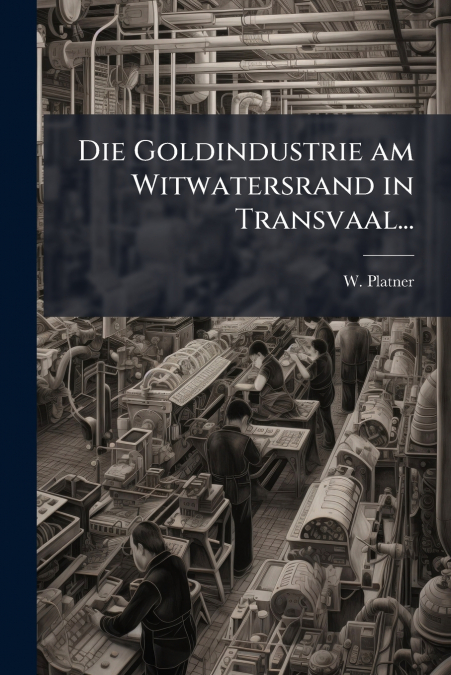 Die Goldindustrie am Witwatersrand in Transvaal...
